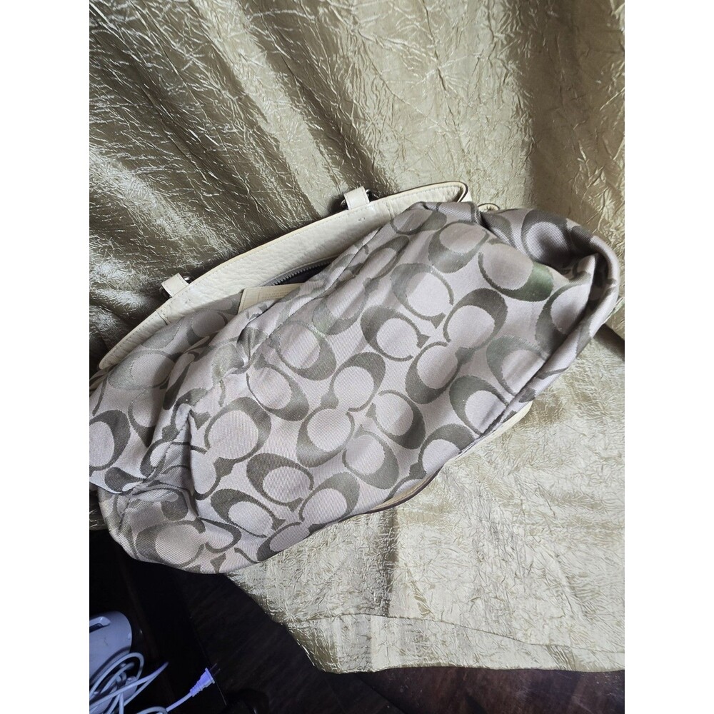 Vintage Coach Legacy Pebbled Leather Tote – Style L043-5056 – Creamy Buttery Tan - Picture 16 of 16
